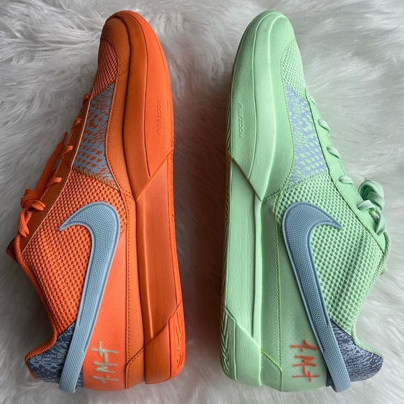 ? Nike Ja 1 Mismatched Men\'s Basketball Shoes Multicolor Size 18 Low Top main image 5